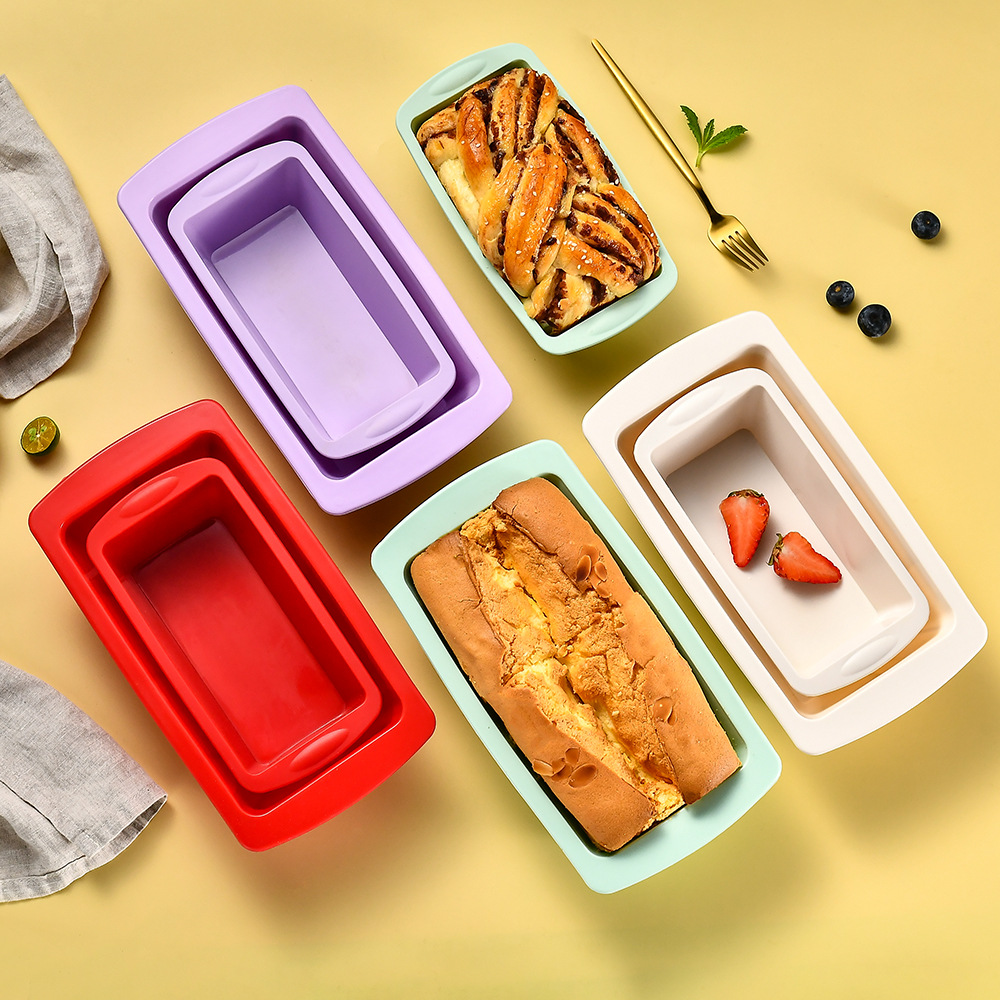 Model Kitchen Set - Molde Rectangular de Silicona para Pan