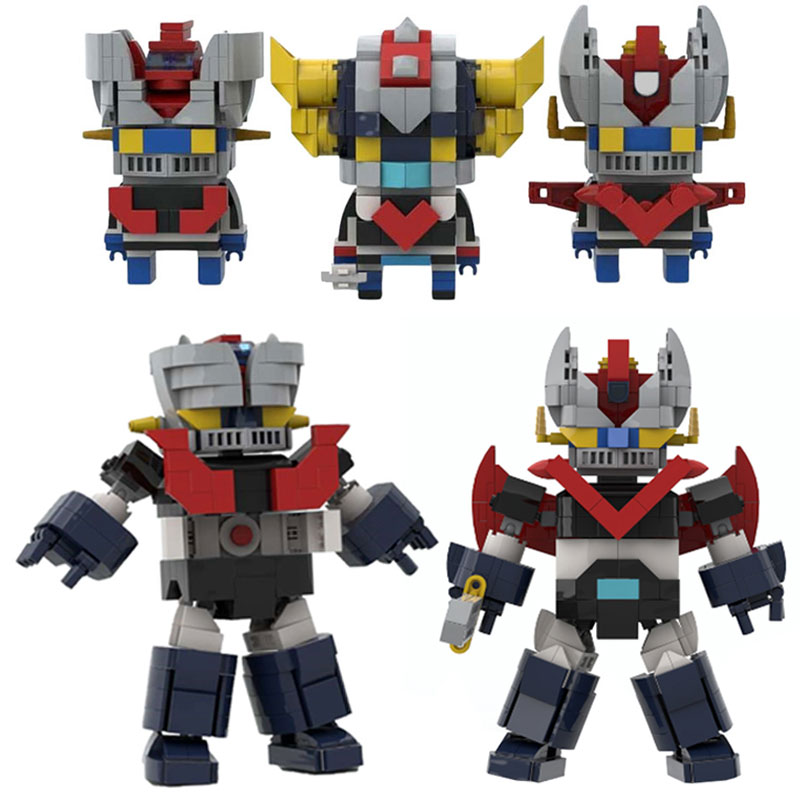 Model Kit Voltron - Figuras de Anime Moc Mazingered Z