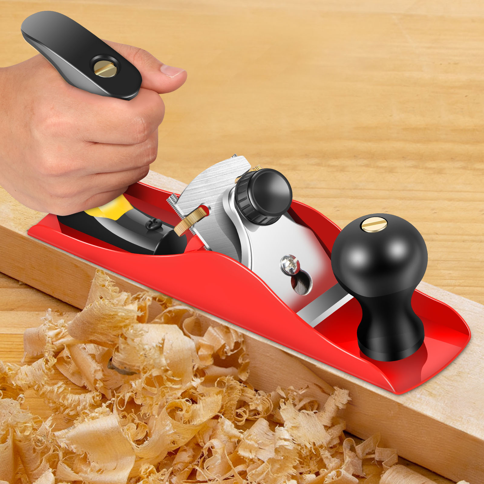 Model Kit Cutter - Juego de cepilladora manual de madera,