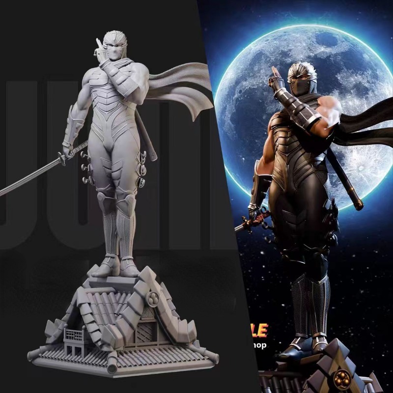 Model Kit Godzilla - Figura de resina Ninja Ryu en
