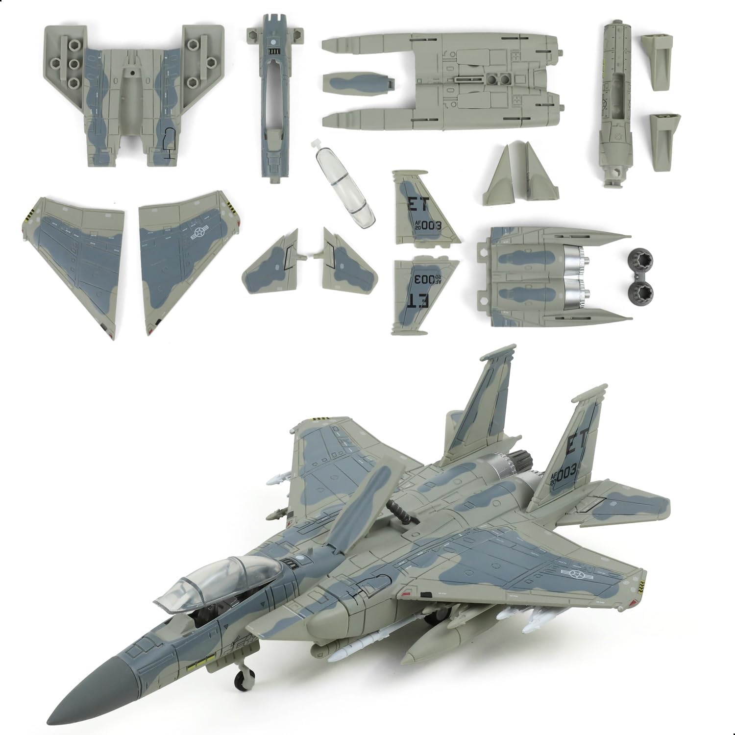 Model Kit Instructions - 1/72 F-15EX Eagle II, Avión de