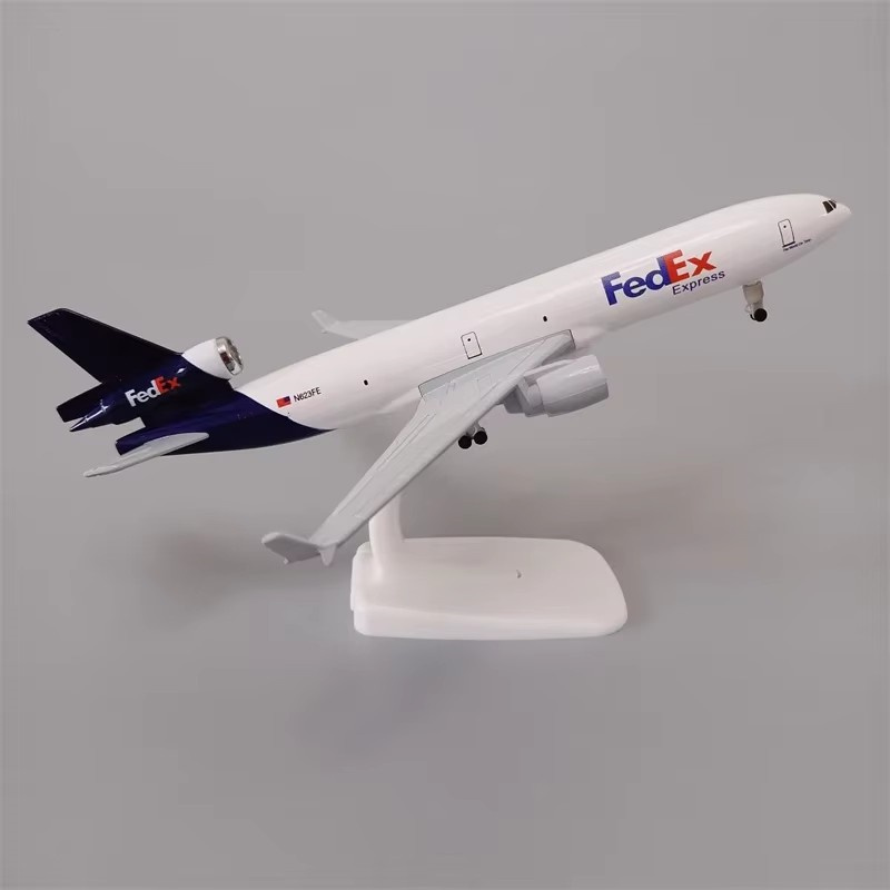Model Kit Instructions - Modelo de avión 20cm Air Fedex