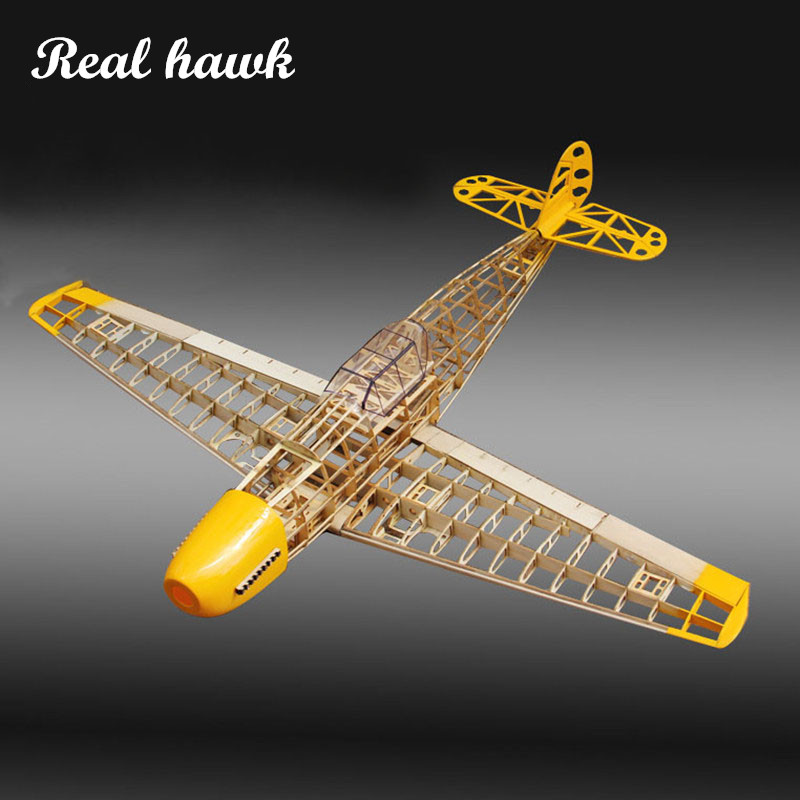 Model Kit Spitfire - Avión de madera de Balsa cortado