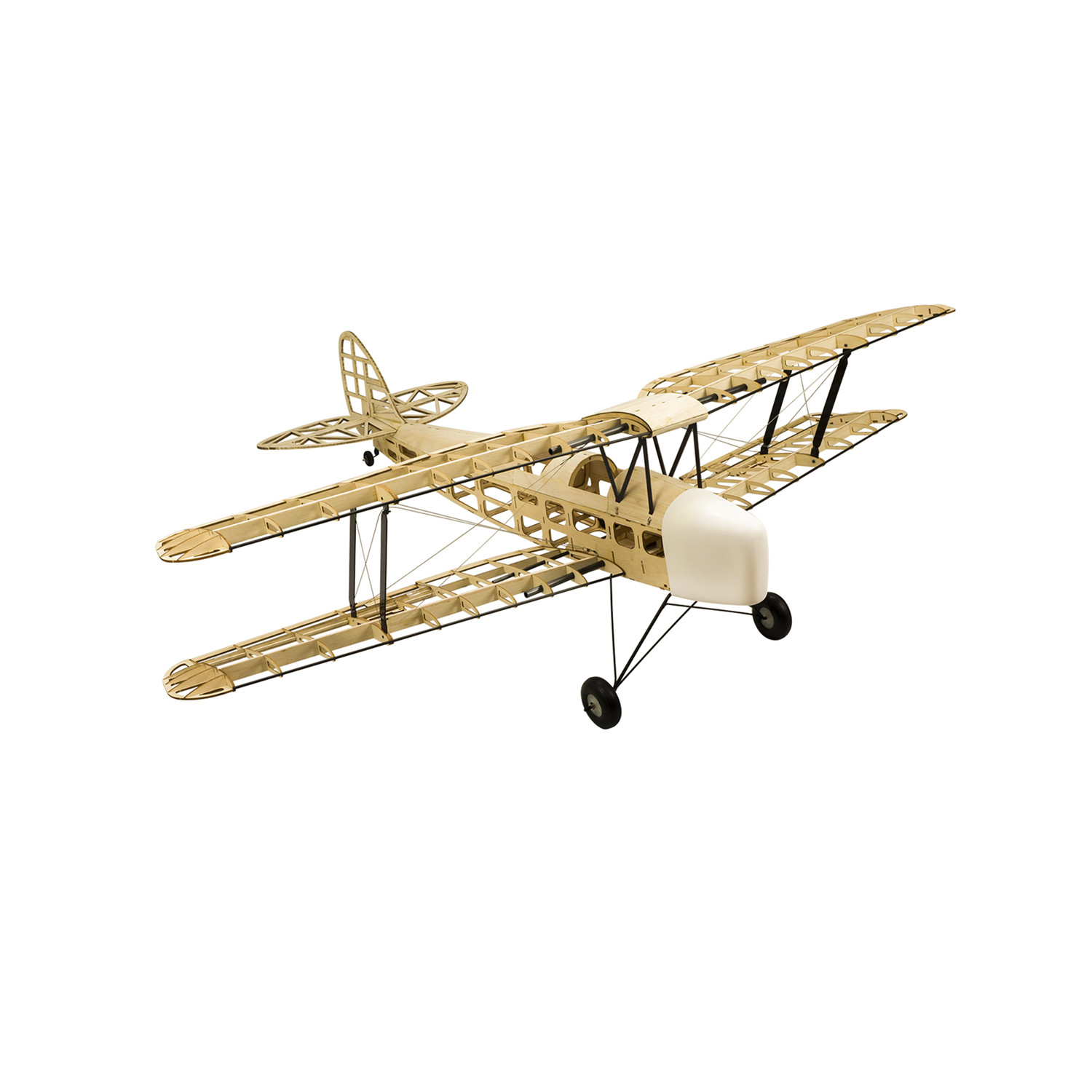 Model Kit Instructions - Kit de Avión de Madera de