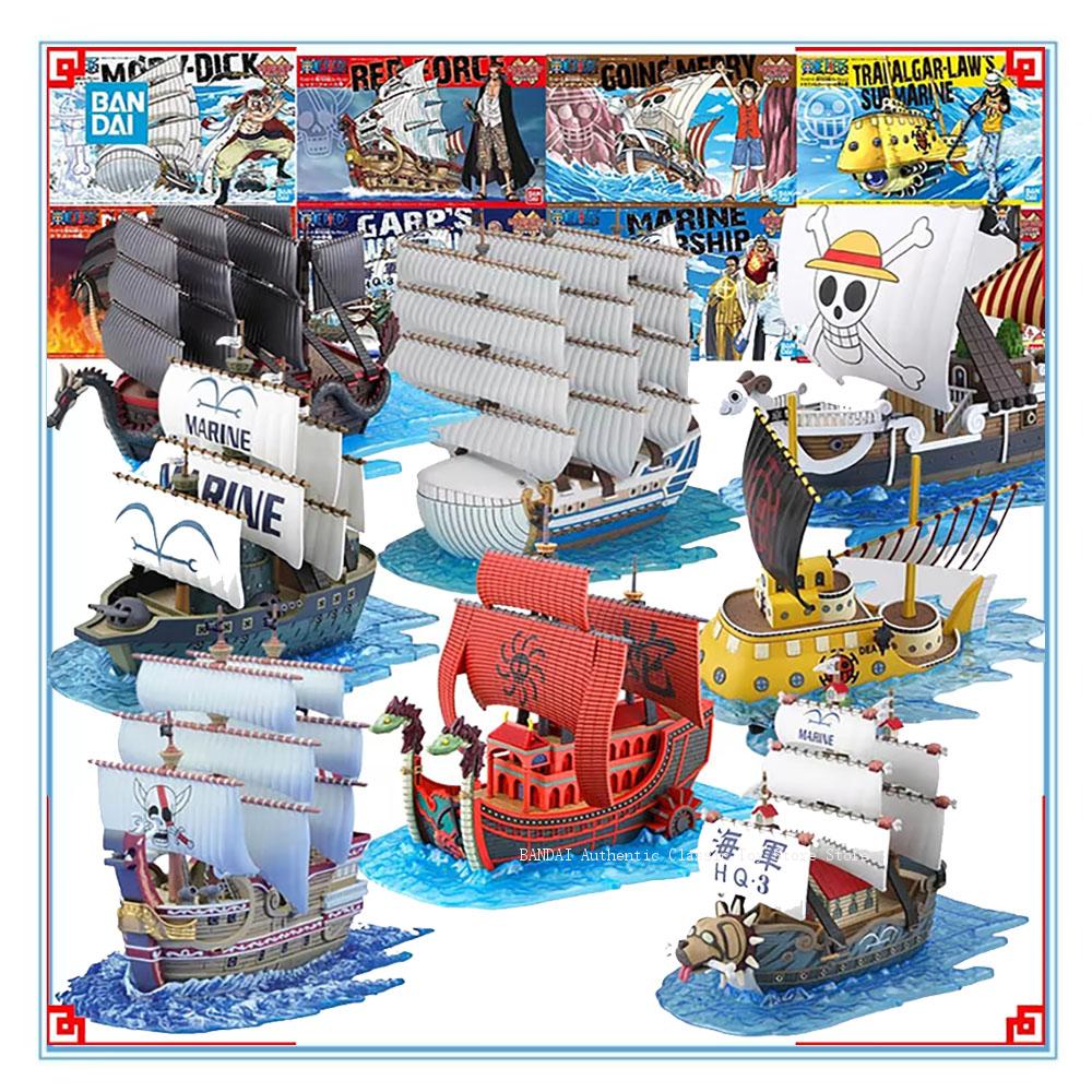 Model Kit One Piece Ship - Bandai-Kit de modelo de una pieza,