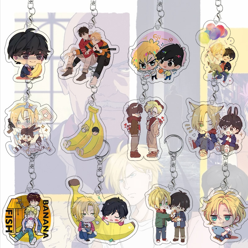 Model Kit Lynx - Llavero de acrílico Banana Fish, colección