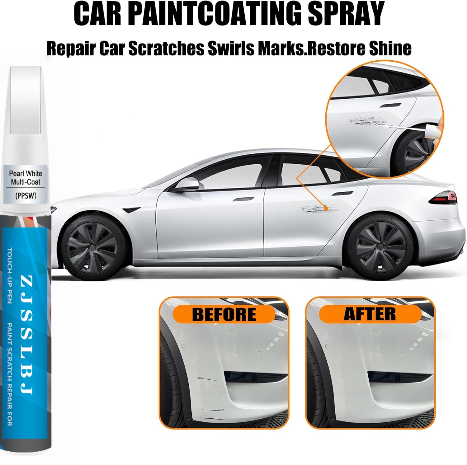 Model Kit Paint Remover - Pintura de retoque para autos Tesla