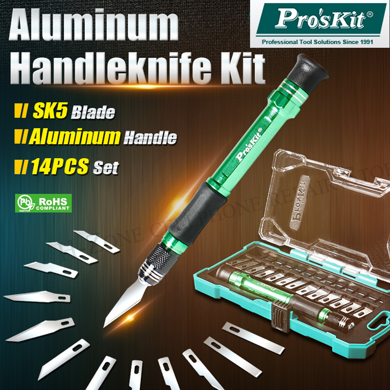 Model Kit Cutter - Pro'skit PD-398 juego de cuchillos para