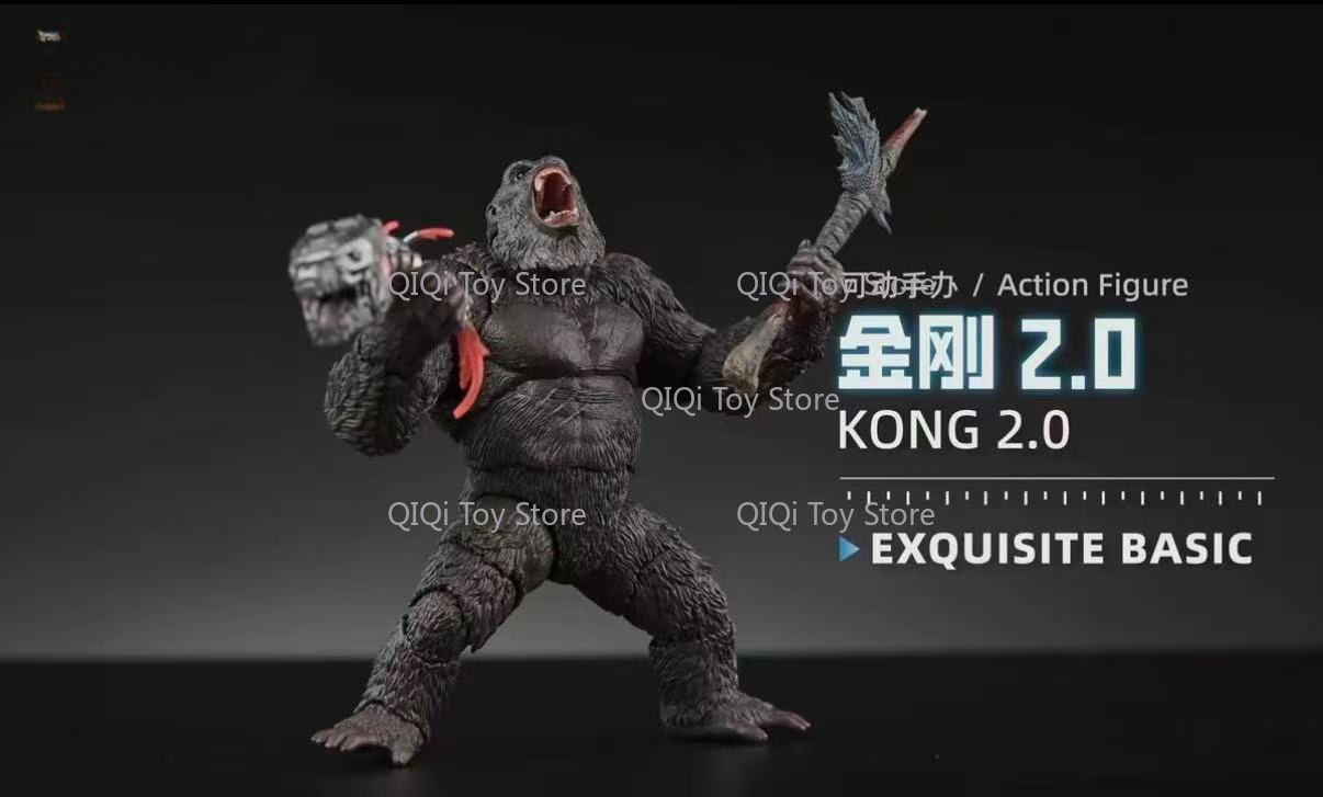 Model Kit Godzilla - Figura de Acción HIYA King Kong