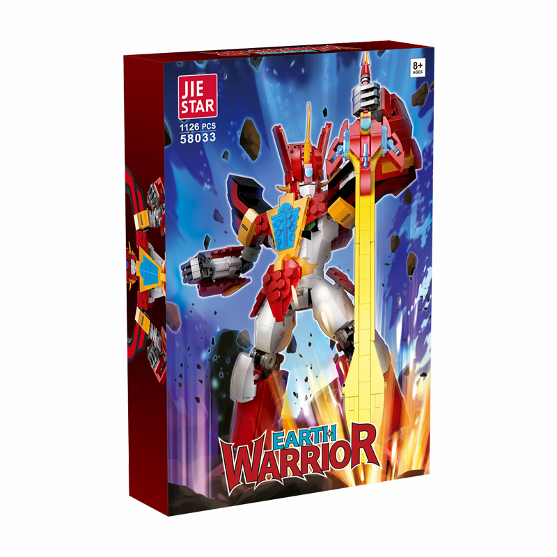Model Kit Voltron - En STOCK, 58033, 1126 Uds., Robot
