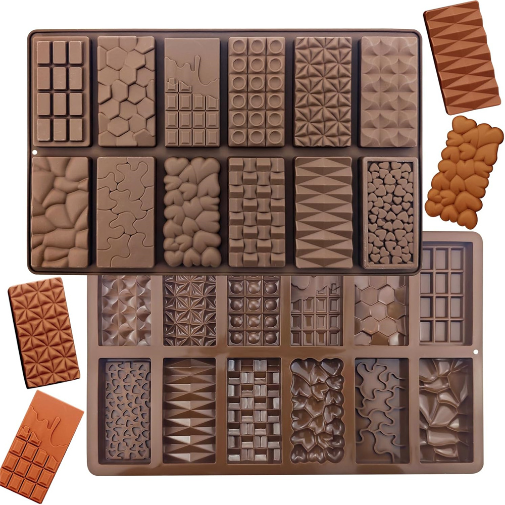 Model Kitchen Set - Moldes de Chocolate 12 en 1,