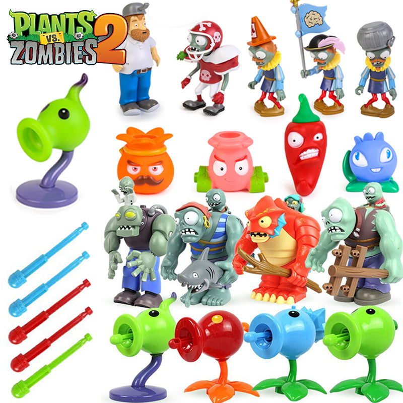 Model Kit Zombie - Set de Juguetes Plants Vs Zombies,