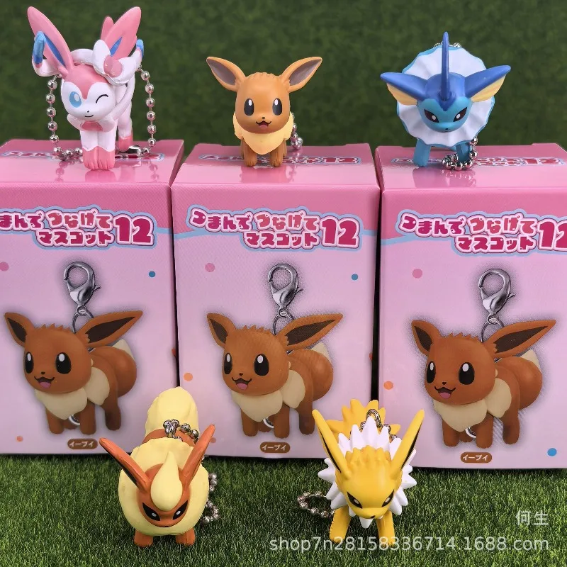Model Kit Eevee - Juguetes de Pokémon en Caja Sorpresa,