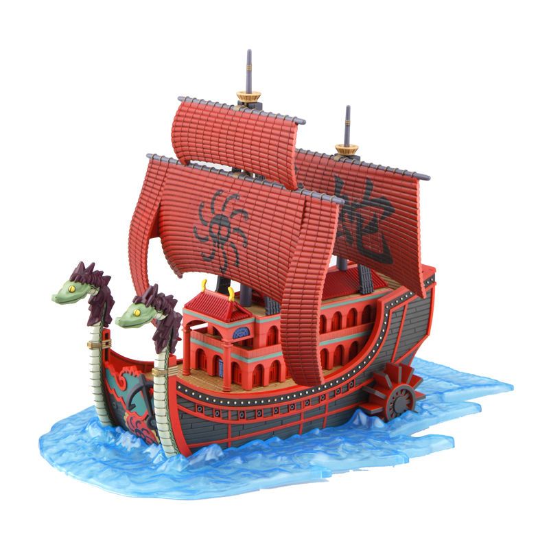 Model Kit One Piece Ship - Kit de Modelo de Barco Pirata