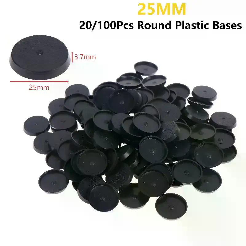 Base redonda de 25mm para jueg - Model Figure Base reseña y precio