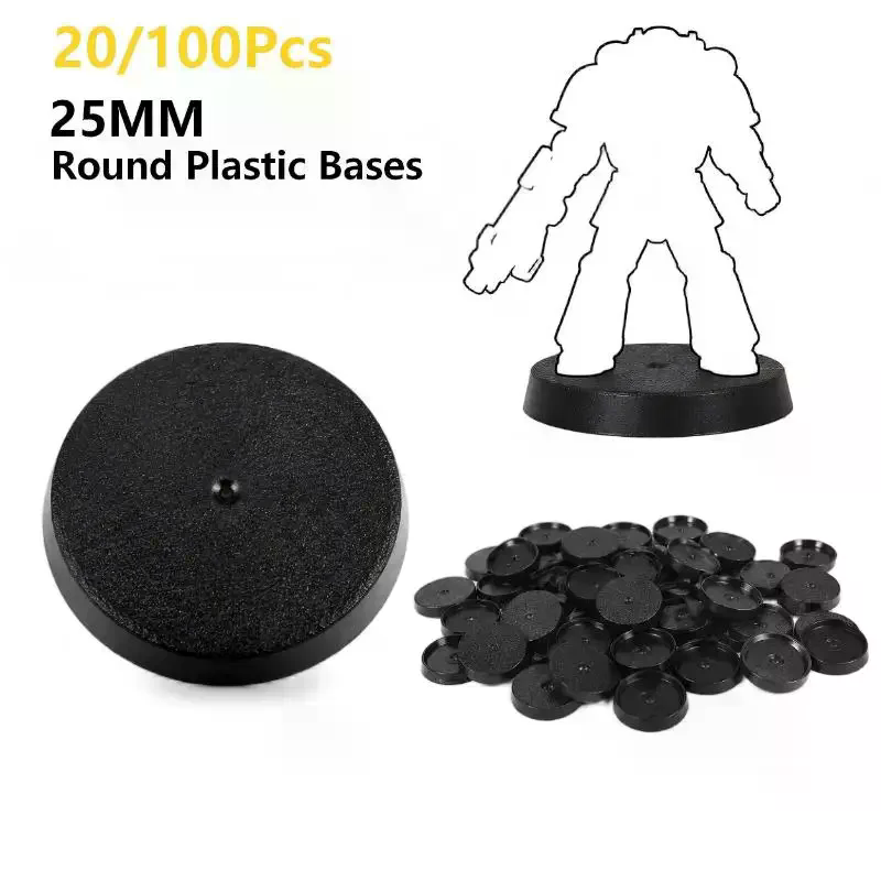 Base redonda de 25mm para jueg - Model Figure Base reseña y precio