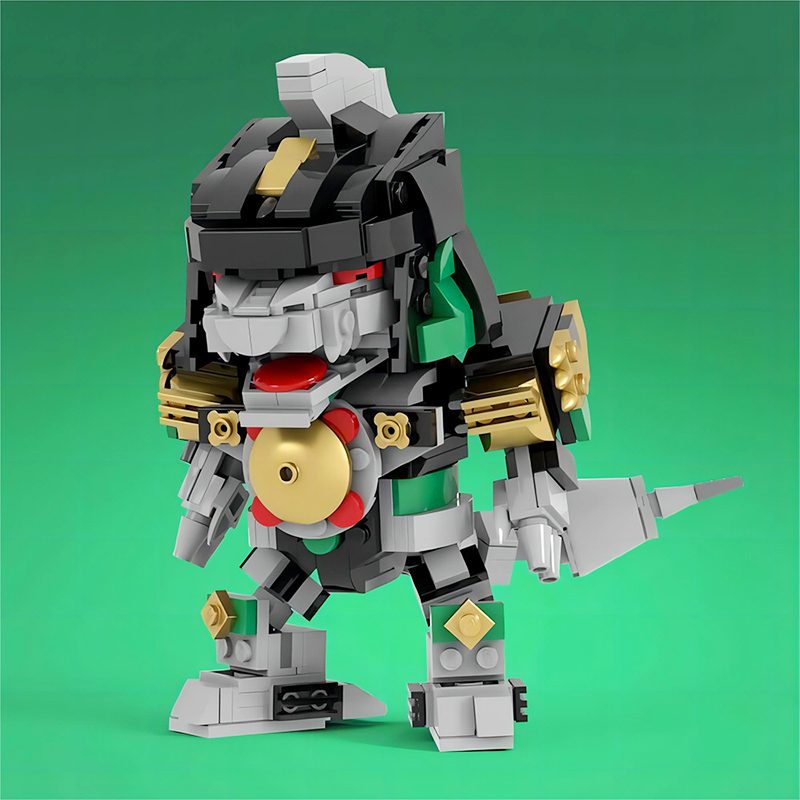 MOC-bloques de construcción mo - Model Kit Voltron reseña y precio