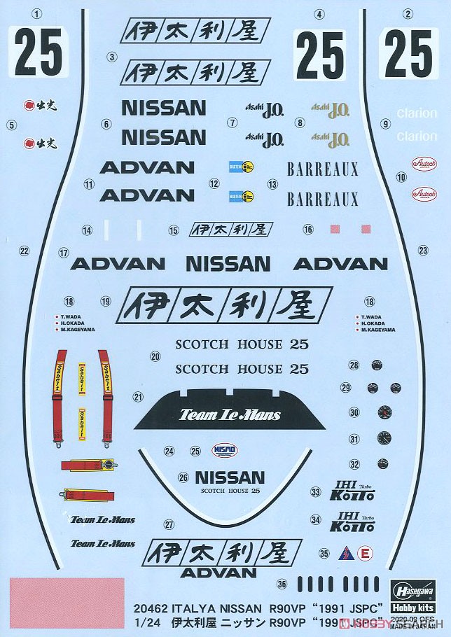 Modelo de coche ensamblado est - Model Kit Hasegawa reseña y precio