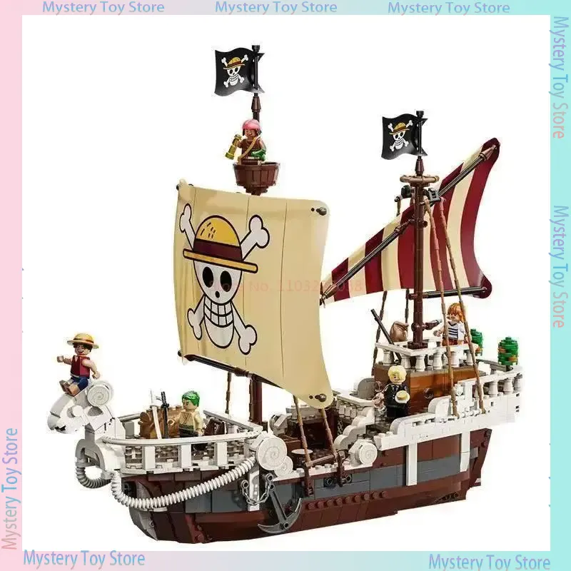 Nuevo Set de Bloques de Constr - Model Kit One Piece Ship reseña y precio
