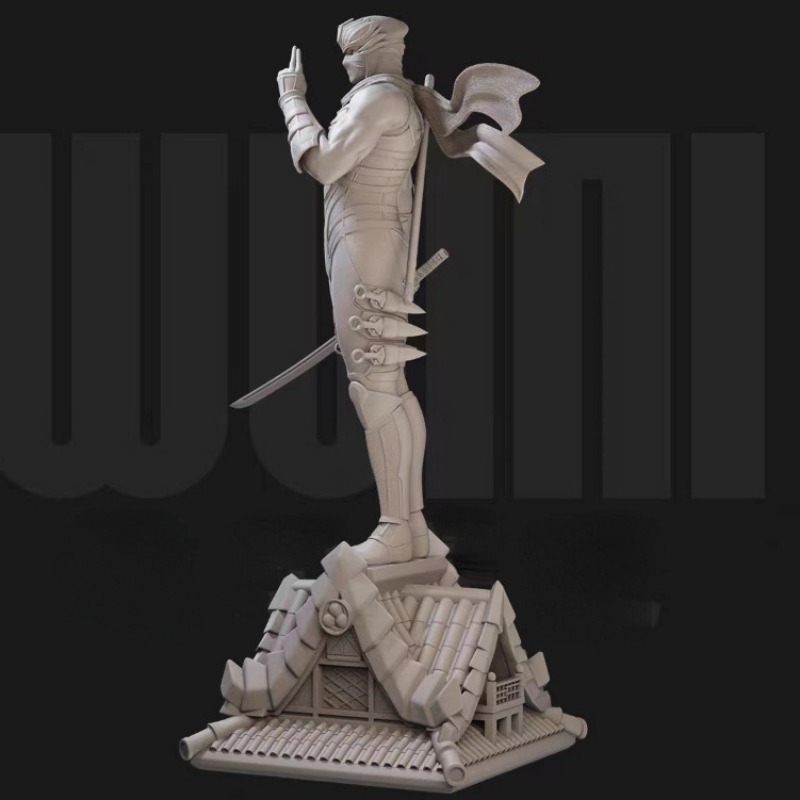 Figura de resina Ninja Ryu en  - Model Kit Godzilla reseña y precio