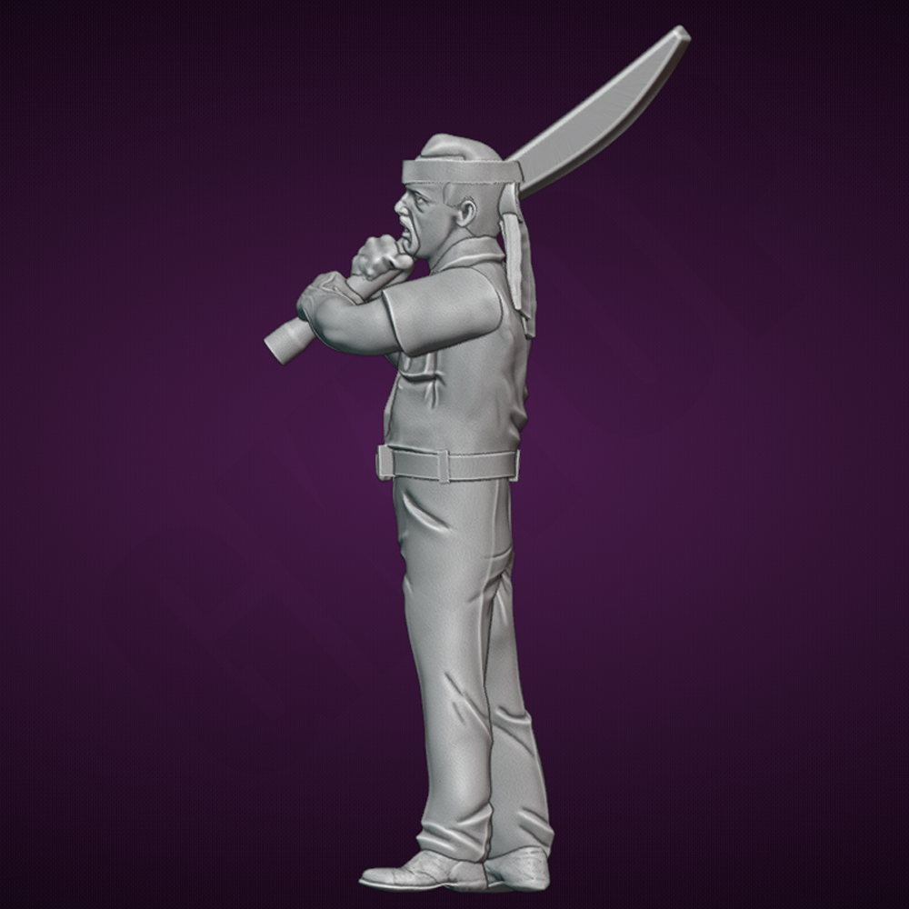 Figura de resina a escala Zomb - Model Kit Zombie reseña y precio