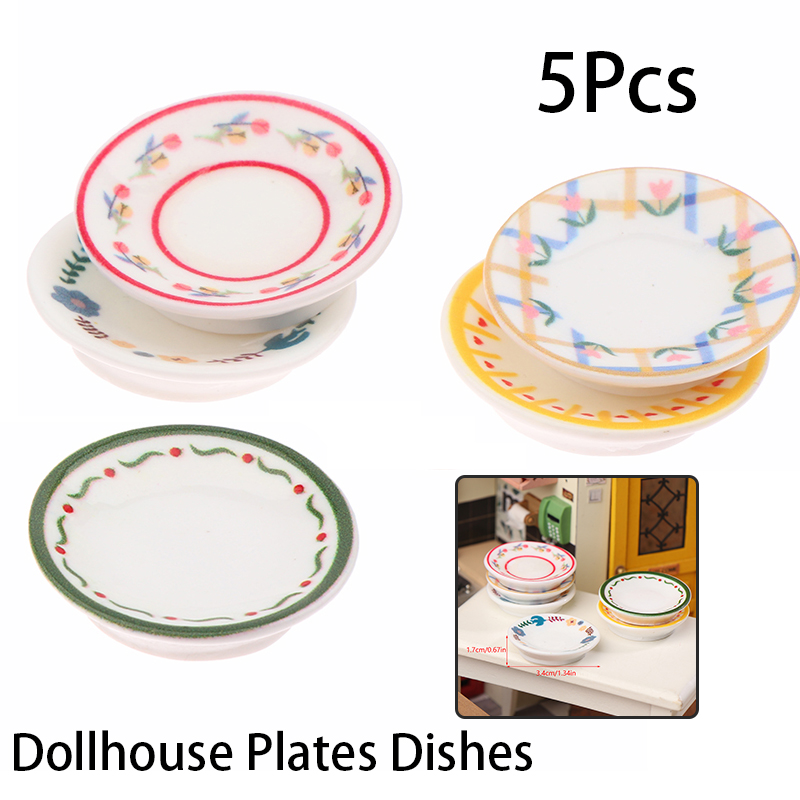 Mini platos para casa de muñec - Model Kitchen Set reseña y precio
