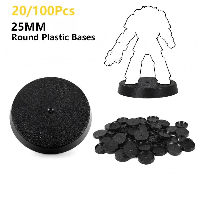 Base redonda de 25mm para jueg - Model Figure Base reseña y precio