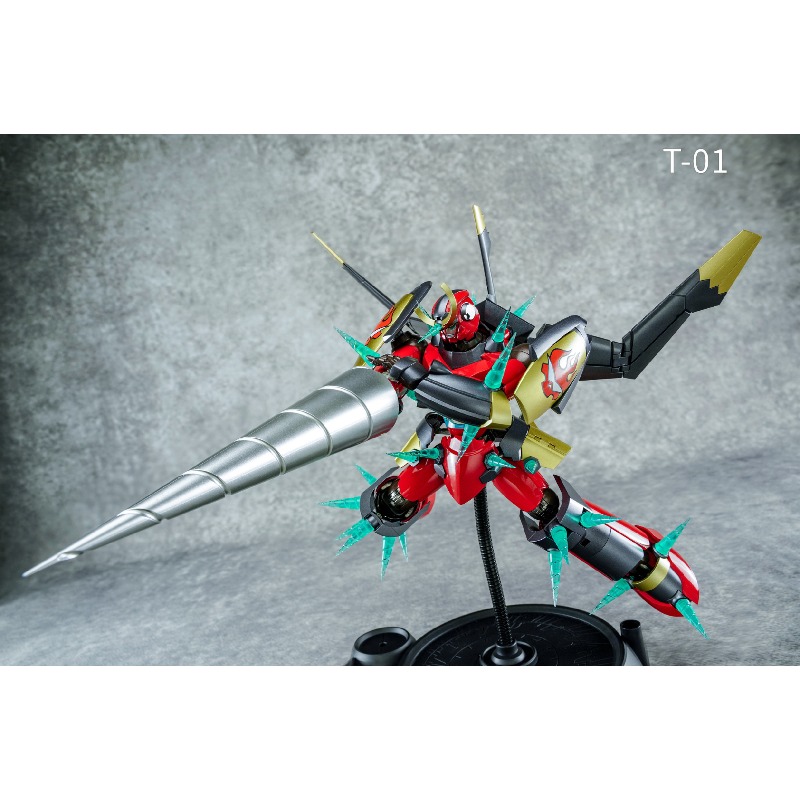Beast King Modelo T‑01 Taladro - Model Kit Gurren Lagann reseña y precio