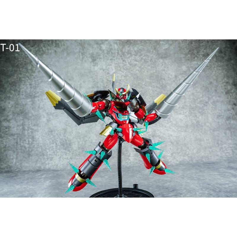 Beast King Modelo T‑01 Taladro - Model Kit Gurren Lagann reseña y precio