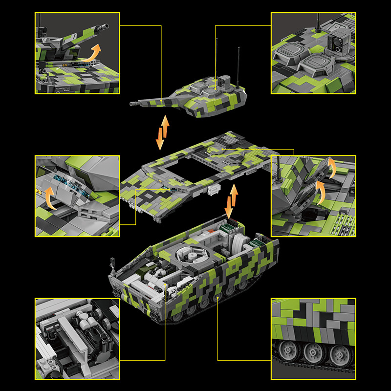 96011 Modern Military KF41 Lyn - Model Kit Lynx reseña y precio