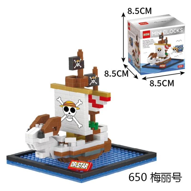 DR.STAR DIY 649-660 ONE PIECE  - Model Kit One Piece Ship reseña y precio