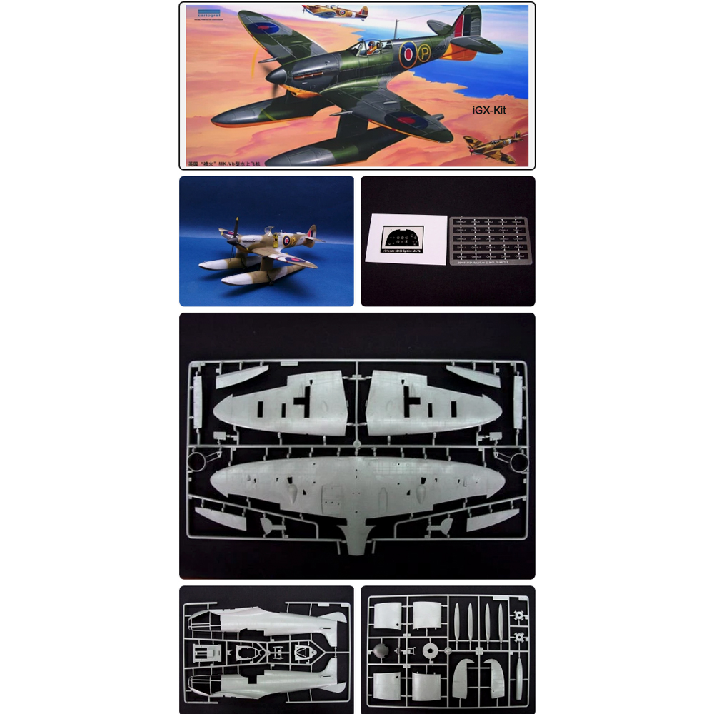 Trumpeter 02404, Escala 1/24,  - Model Kit Spitfire reseña y precio
