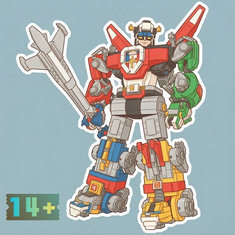 En stock: Bloques de construcc - Model Kit Voltron reseña y precio