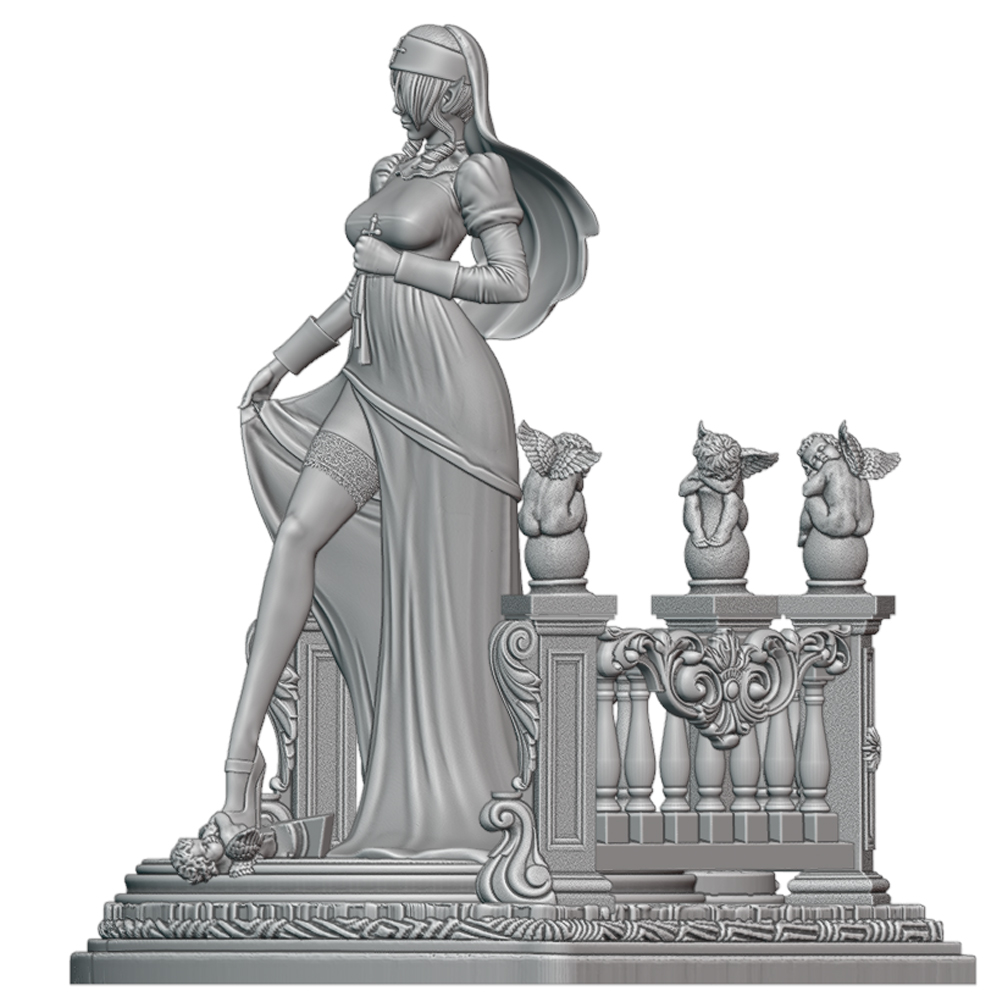 Figura de Resina sin Pintar, E - Model Figure Base reseña y precio
