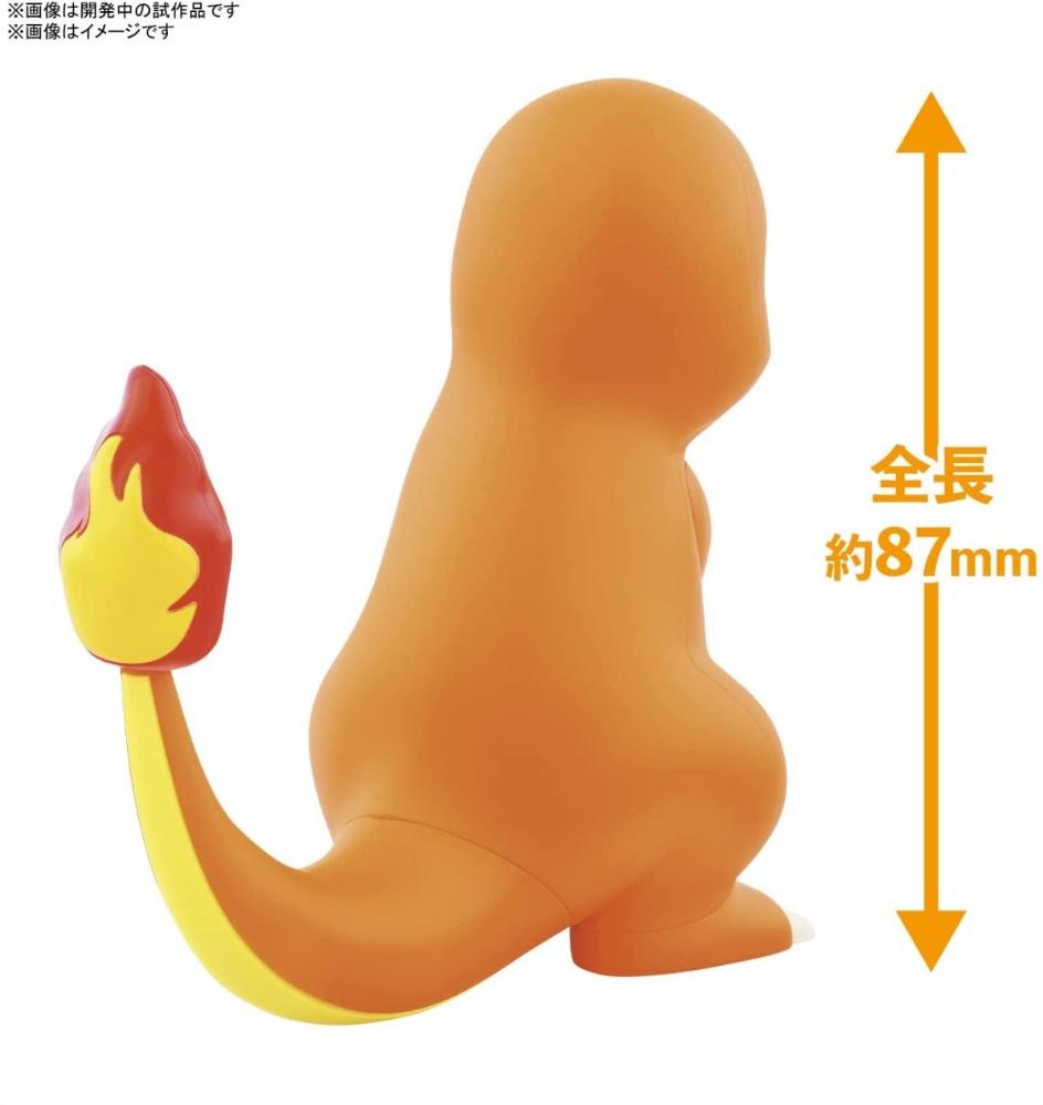 BANDAI Pokemon Plamo Collectio - Model Kit Quick Charmander reseña y precio