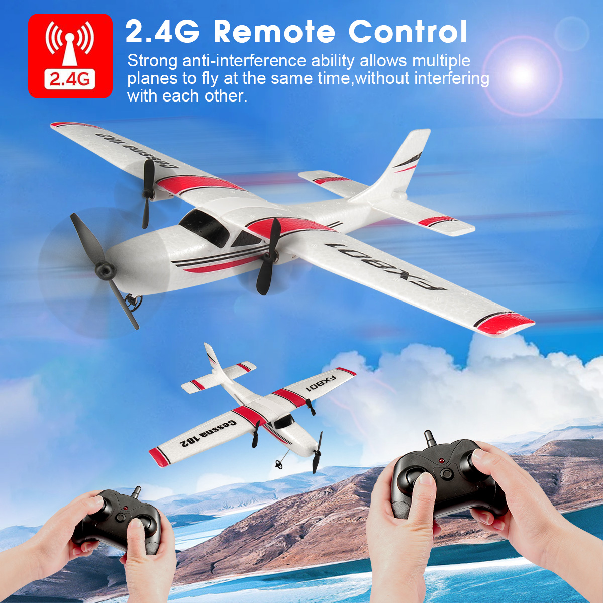 Avión FX801 RC de espuma EPP,  - Model Kit Spitfire reseña y precio
