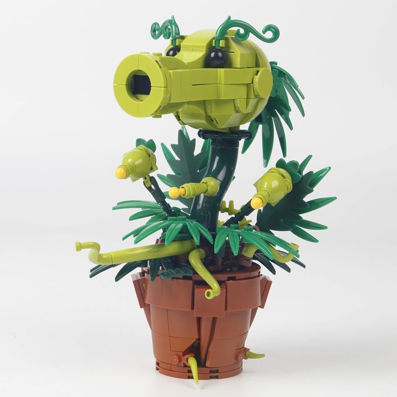 Plantas vs. Zombis, Bloques de - Model Kit Vs Figure reseña y precio