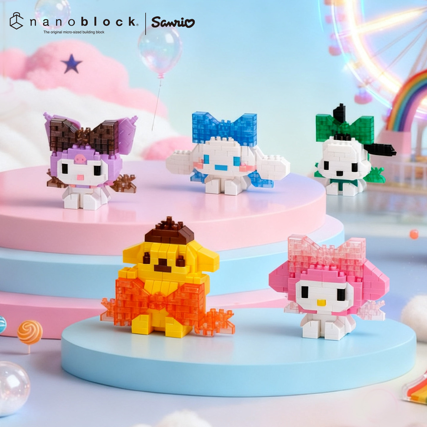 Nanoblock Sanrio Micro Buildin - Model Kit Girls reseña y precio