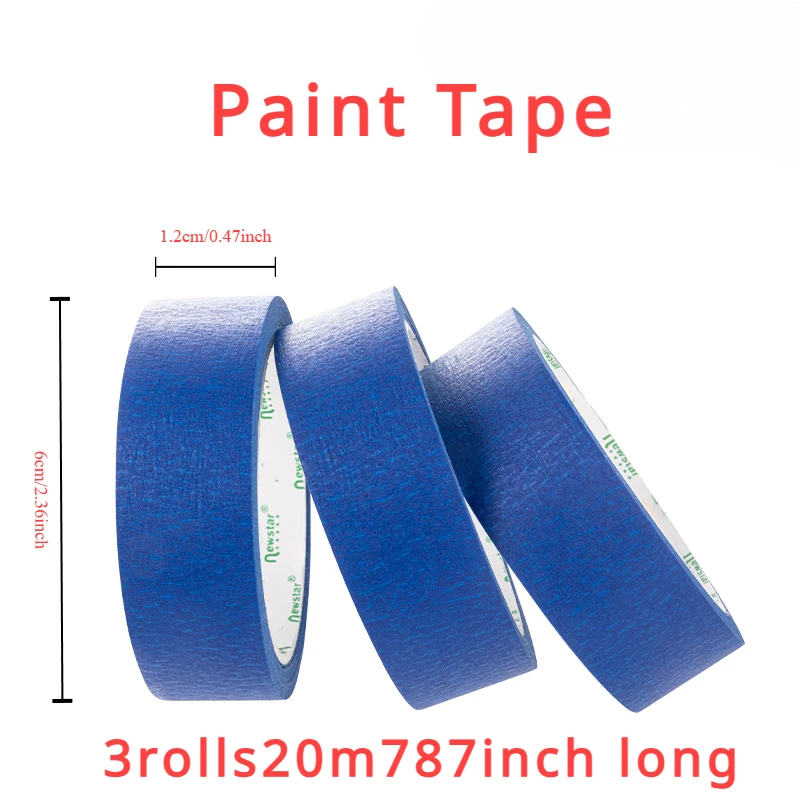 3 rollos/juego de cinta de pin - Model Kit Paint Remover reseña y precio