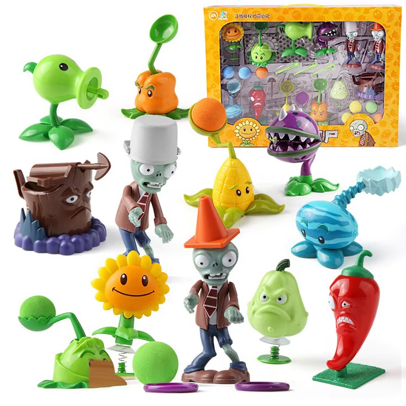 Plants VS Zombies 2 Playset Ca - Model Kit Zombie reseña y precio