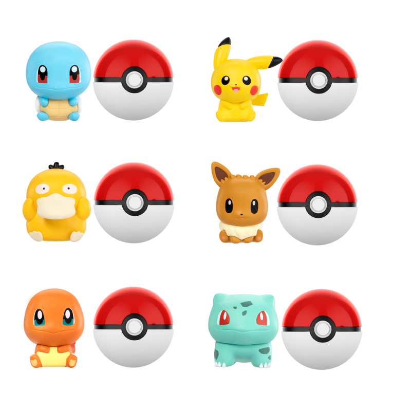 Anime Pokemon PokeBall Mini mu - Model Kit Eevee reseña y precio