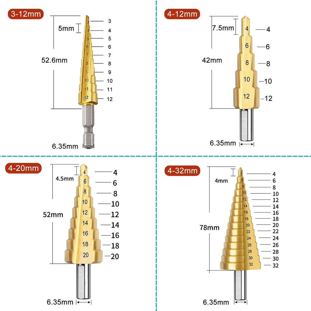 Broca escalonada de ranura rec - Model Kit Cutter reseña y precio