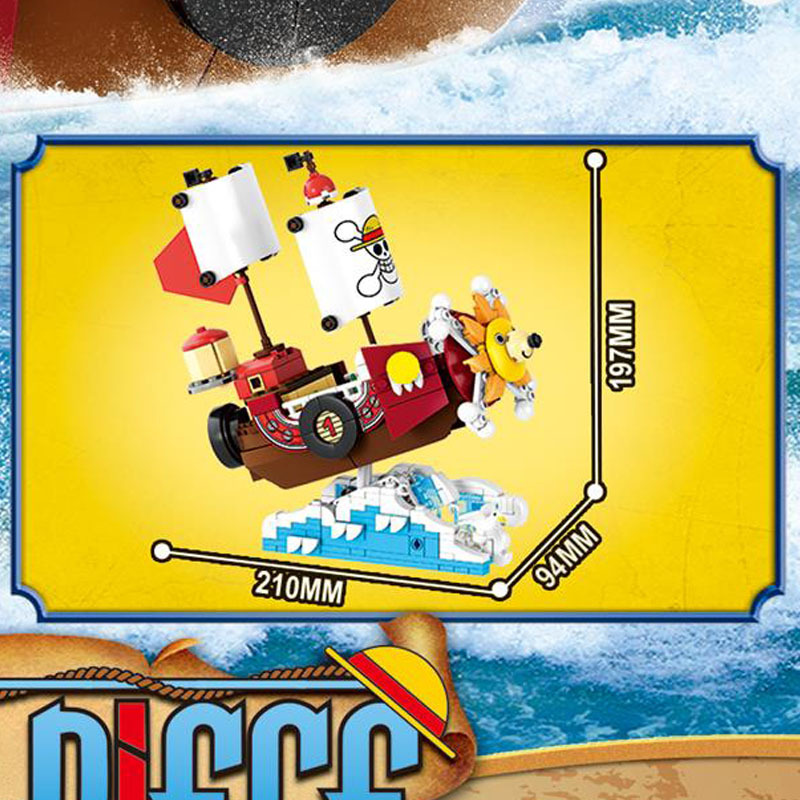 Bloques de Construcción del Ba - Model Kit One Piece Ship reseña y precio