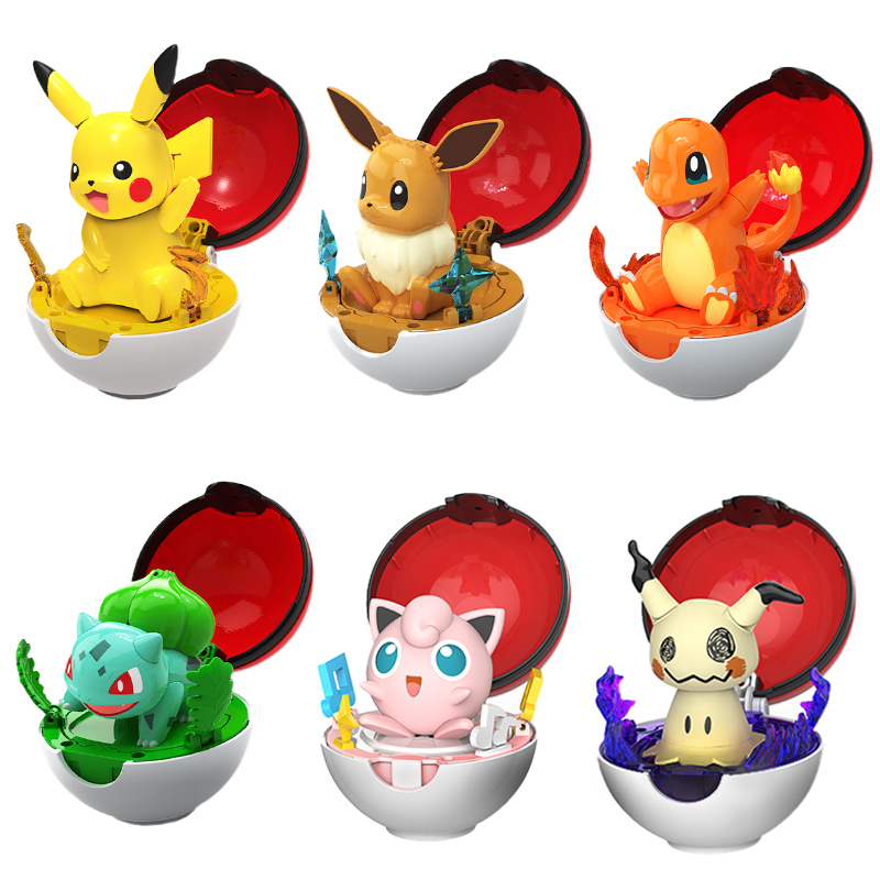 12 Uds. Figuras de bolas de Po - Model Kit Eevee reseña y precio