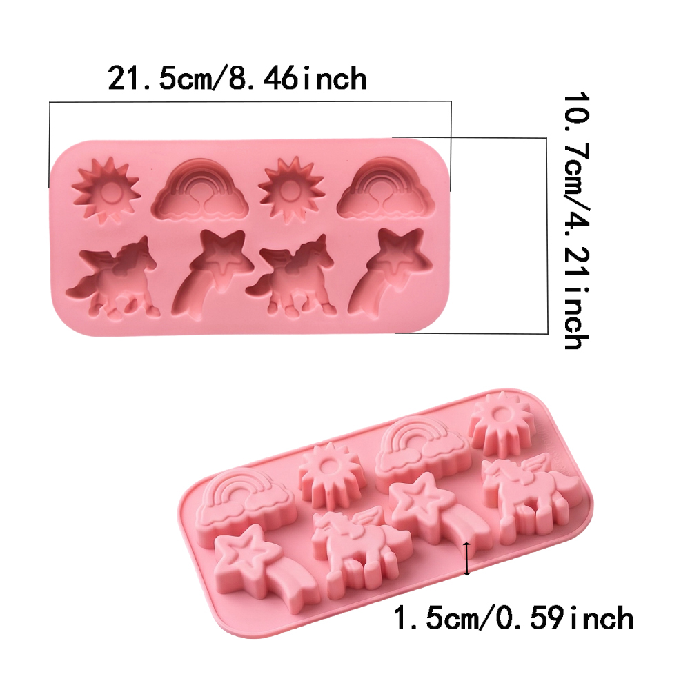 1 Molde de Silicona para Dulce - Model Kitchen Set reseña y precio