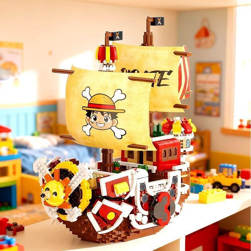 Kit de Bloques de Construcción - Model Kit One Piece Ship reseña y precio