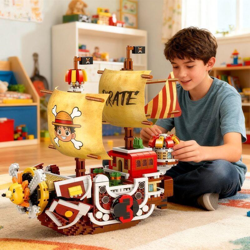 Kit de Bloques de Construcción - Model Kit One Piece Ship reseña y precio