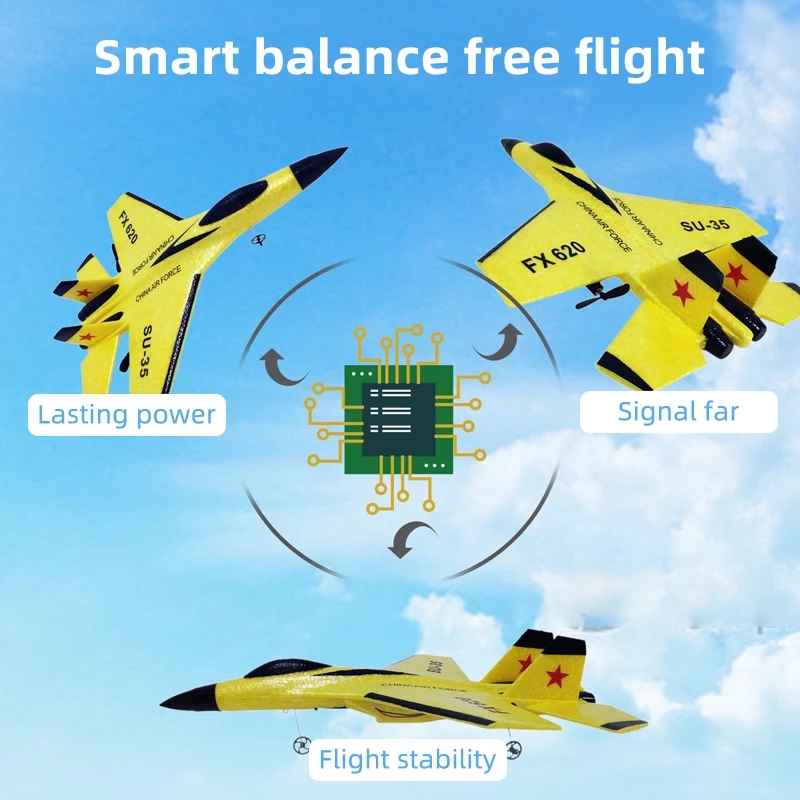 SU35 RC avión FX620 FX820 2,4G - Model Kit Spitfire reseña y precio